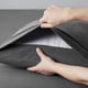 thumbnail image 3 of Sábanas de franela Sweet Home Collection Queen Grey 100% algodón, 3 of 3
