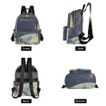 thumbnail image 4 of FORMRS Mini Backpack Purse for Women Travel Daypack Casual Shoulder Bag, Blue Earth, 4 of 7