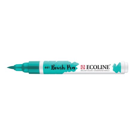 UPC: 8712079406479 | Ecoline Liquid Watercolour Brush Pen  Turquoise Green