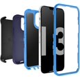 thumbnail image 3 of IBAOLEA for iPhone 13 Pro Case with Belt-Clip Holster,Dual Purpose Full Body Protection Rugged Heavy Duty Protection Anti-Scratched Shockproof Phone Case, 3 of 7