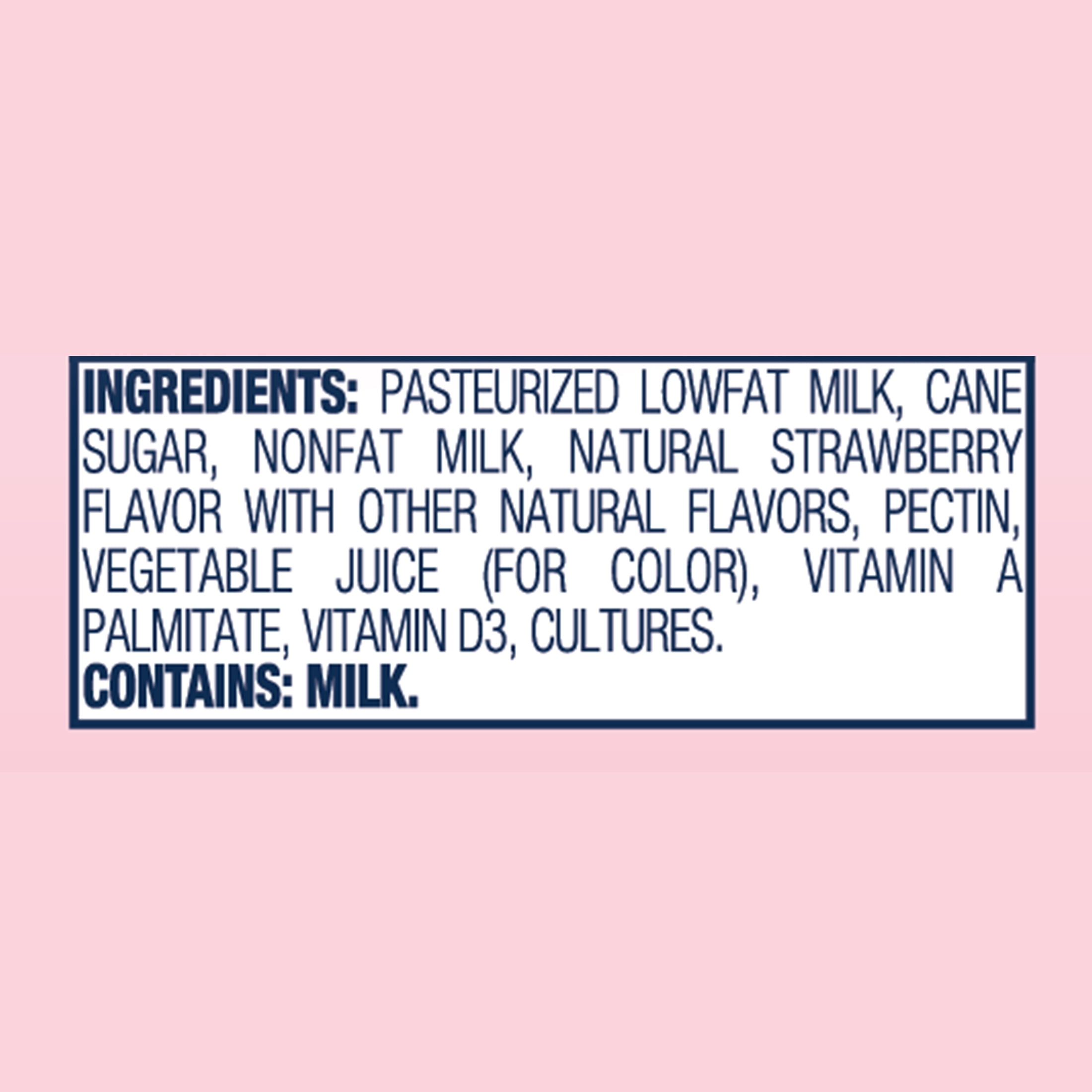 Lifeway Lowfat Milk Kefir, Strawberry, 8 fl oz Bottle