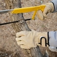 thumbnail image 3 of Wosthever 1 par de guantes para barbacoa antideslizantes, guantes de cuero ignífugos para pícnic al aire libre, Camping, guantes para hornear, Estufas de camping Caqui, 3 of 6