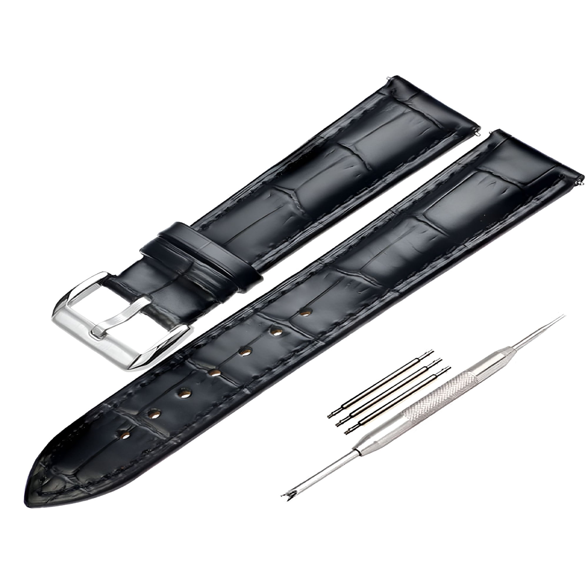 DESIGNICE Classic Leather Replacement Watch Band Strap Belt 16 - 24mm
