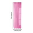 thumbnail image 3 of Vacemry Outdoor Sheer Curtains Waterproof Resistant Light Filtering Privacy Voile Curtains Rod Pocket, Faux Linen Fabric Curtain Panels, Fade Resistant Window Drapes For Patio Porch Gazebo Pergola, 3 of 6