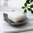 thumbnail image 5 of Flexible Non-Slip Silicone Soap Dish with Floral Design, Self-Draining Bar Soap Holder for Shower, Bathroom, and Kitchen Sinks, 5 of 7