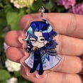 thumbnail image 4 of Genshin Impact Fatui Doctor Dottore Columbina Capitano Llavero Accesorios Llavero Mochila Colgante Accesorio Regalo de Navidad, 4 of 5