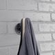 thumbnail image 3 of Set of 2 Wall Mounted Decorative Hanging Hooks for Clothes, Towels, Bags, Umbrellas and Hats Vintage and Industrial Style Tap Shaped, 3 of 5