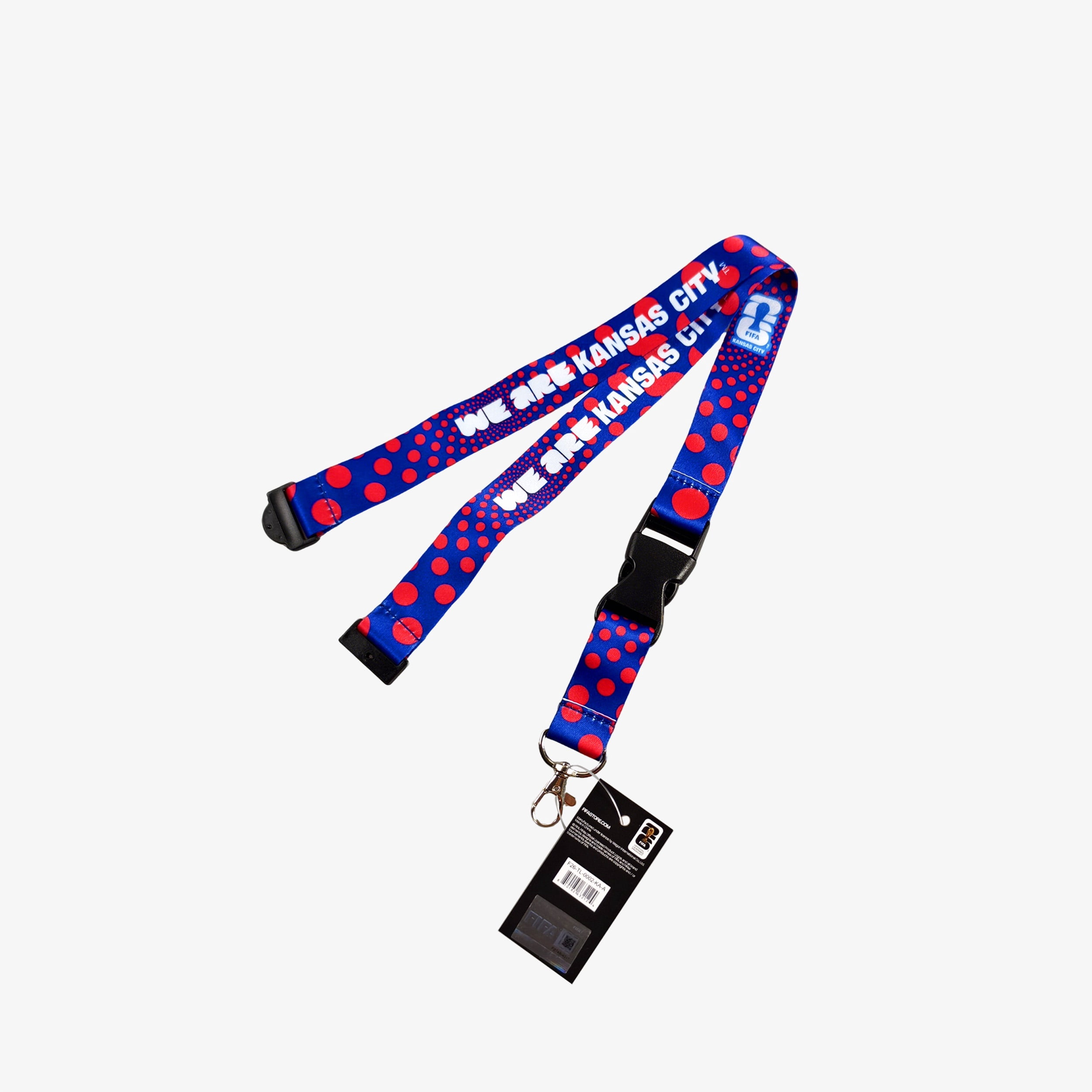 FIFA World Cup 2026 Host City Soccer Lanyard - Kansas City