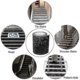 thumbnail image 4 of Anti-slip Tape For Stairs, Friction, Abrasive For Safety, Stepladder, Indoor, Outdoor, High Traction, 15cm X 5m, 4 of 5