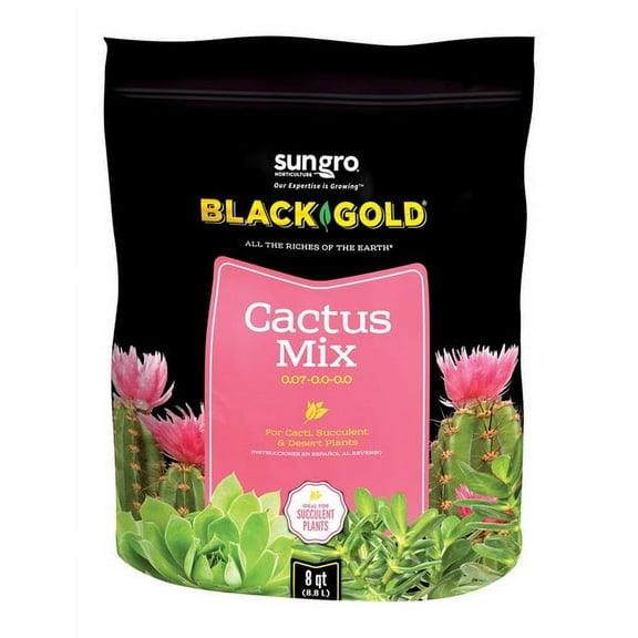 Black Gold 1410602 8 QT P 8 Quart Cactus Mix Potting Soil