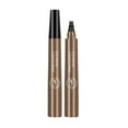 thumbnail image 2 of SDJMa Liquid Eyebrow Pen, Microblading Eye Brow Pencil with 4 Micro Tip, Waterproof Brow Pen Filler Creates Natural Brow Makeup, Long-lasting (dark brown), 2 of 2