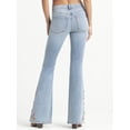 thumbnail image 3 of Jessica Simpson Women's and Women's Plus Daisy Fitted Flare Jeans, 30.5", 32.5", and 34.5" Inseams, Sizes 2-26W, 3 of 6