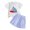 White, variant on Jamsmile Toddler Boys Outfit Sets Short Sleeve Cartoon Print T Shirts Pullover Tops Striped Shorts Outfits Fall Winter Playwear Little Boy Clothes