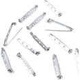 thumbnail image 7 of BronaGrand 120pcs Bar Pins Brooch Pin Backs Safety Clasp, 4 Sizes 20 mm, 25 mm, 32 mm and 38 mm (Silver), 7 of 7