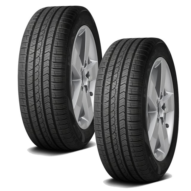 PAQUETE 2 LLANTAS 205/50R17 PIRELLI P7 AS PLUS 3 + VALVULAS