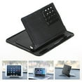 thumbnail image 2 of Car Dashboard Multifunctional Magic Portable Phone Holder Silicone Anti-Slip Mat GPS Navigator Mount Bracket Interior,1 * Phone Holder,black, 2 of 5
