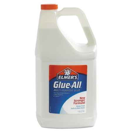 Elmer's Glue-All White Glue, Washable and Repositionable, 1 Gallon
