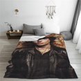 thumbnail image 5 of Mike Wolfhard Wheeler Printed Blanket Throw Lightweight Super Soft Micro Fleece Throw Blankets, 5 of 5