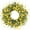 Yellow, variant on Yellow Daisy Wreath 16 Inch Spring Summer Wreath Fake Silk Floral Wreath with Green Eucalyptus Leaves and Lavender for Front Door Window Wall Wedding Farmhouse Festival Decor