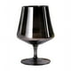 thumbnail image 4 of Copa de vino alta galvanizada negra Copa de vino estilo europeo gris ahumado Copa de champán occidental para banquetes Copa de cristal Copa de vino tinto, 4 of 4