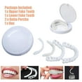 thumbnail image 3 of Ensemble à Clipser au Haut et au Bas pour Fausses Dents, Placages Dentaires, Dentier, Couvre-Dent en Stock, 3 of 5