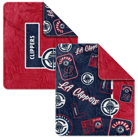 LA Clippers 50 x 60 Dream Weave Throw Blanket