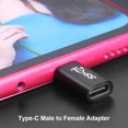 thumbnail image 1 of Adaptador Usb C A Usb C Adaptador USB tipo C a USB tipo C 10Gbps 100W PD Convertidor macho a hembra, 1 of 7