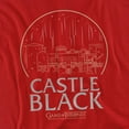 thumbnail image 2 of Game of Thrones T-Shirt Castle Black Unisex Graphic Tee For Men & Women, 2 of 7