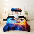 thumbnail image 2 of Erosebridal Ball Games Twin Bedding For Soccer Gamer,Football Sport Gaming Kids Duvet Cover Set For Boys,Reversible Black 2pcs,No Comforter, 2 of 6