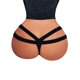 thumbnail image 3 of VISgogo Mujeres Sexy Bragas Color Sólido Malla Perspectiva Hollow Vendaje Calzoncillos Transparentes Lencería VISgogo moda, 3 of 8
