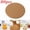 AS showm_Free Size, variant on Gnmfd 30pcs Cork Drink Coasters, Round Tableware Mats for Coffee Tea Wine, Water and Heat Proof Home Dining Table Decoration for Parties Office Holiday Use