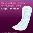 thumbnail image 3 of Poise Ultra Thin Women's Maximum - Long Postpartum Incontinence Pads, 108 Count, 3 of 9