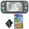 Nintendo Switch Lite (Gray) Console with Pokemon Snap Game and Cleaning Cloth
