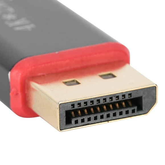 Black Portable Adapter, Convenience Display Port Adapter, Projector Computer for Notebook Equipped Display