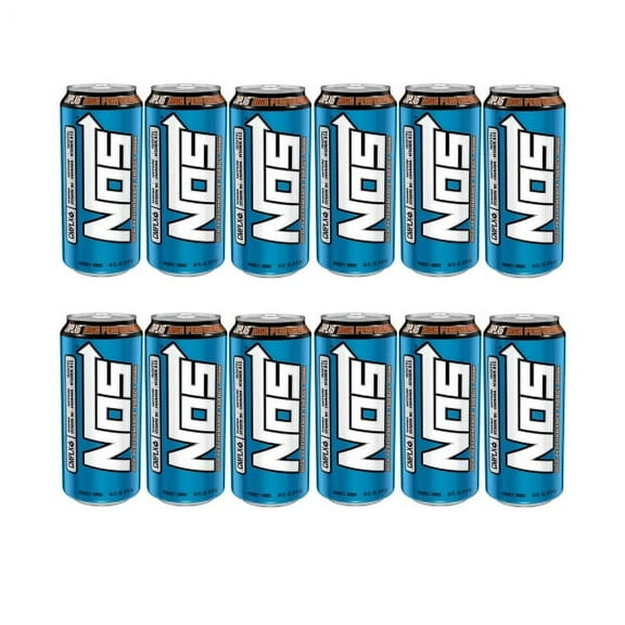 Dana Market - NOS High Performance Energy Drink 16 fl oz. (Pack of 12)