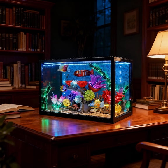 LED Light for Lego-10366 Icons Tropical Aquarium Building Blocks Model (Building Set NOT Included)