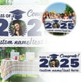 thumbnail image 1 of Graduation Celebration Banner Custom Photo Name Text For The Class Of 2025 Party Supplies, 1 of 8