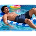 thumbnail image 4 of Tyhengta Men's Swim Trunks Quick Dry Beach Shorts with Zipper Pockets and Mesh Lining Royal blue 36, 4 of 5