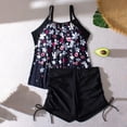thumbnail image 7 of Qingpeng Women's Flowy Tankini Modest Bathing Suit Loose Fit Plus Size Swimsuit Swim Set for Women, 7 of 7