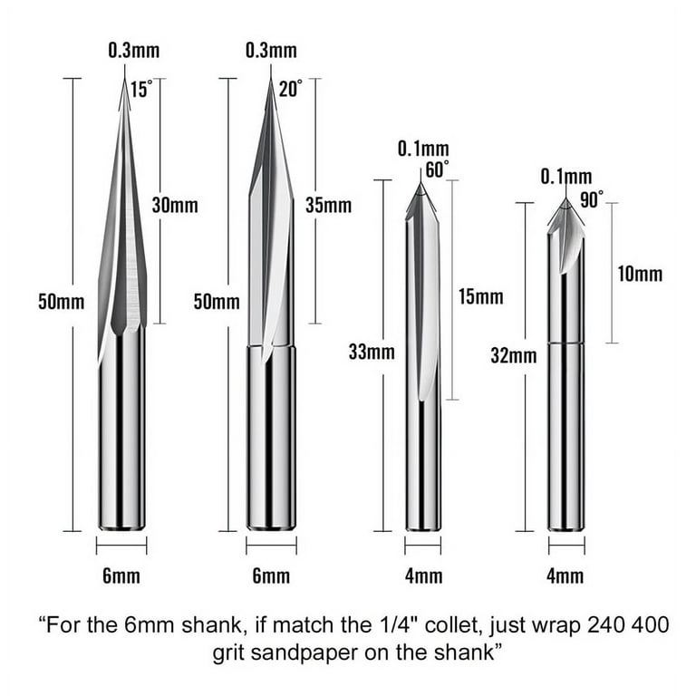 Cnc wood 2024 router bits