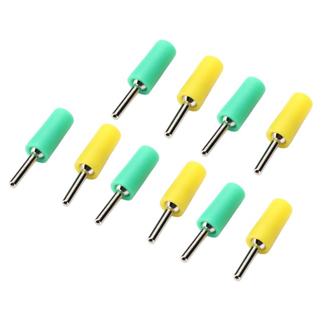 Conector tipo banana macho 5 juegos de Adaptador de sonda tipo clavija de Ticfox