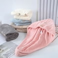 thumbnail image 5 of Bathroom Drip free Embroidery Quick Drying Time Saving Dry Hair Cap Head Scarf Rapid Drying Towel Shower Cap A, 5 of 8