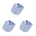 thumbnail image 2 of Minnieouse Mujeres diseño simple cuello falso niñas moda falsa media camisa decorativa desmontable solapa ropa accesorio punto azul Type1 NO1, 2 of 6