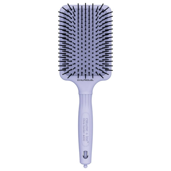 Olivia Garden Ceramic Ion XL Pro Hair Brush, Blossom limited edition
