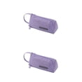 thumbnail image 4 of Injueey Estuche para lápices Estuche para bolsas Organizador de papelería de bolsillo de malla para Púrpura 2piezas, 4 of 6