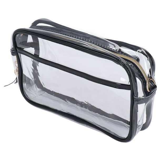 Bolso de Mensajero Transparente para Viajes de Trabajo y Negocios Bolso de Mano de PVC para Mujer Monedero Portátil con Correa Ajustable para el Hombro para Conciertos ANGGREK Otros