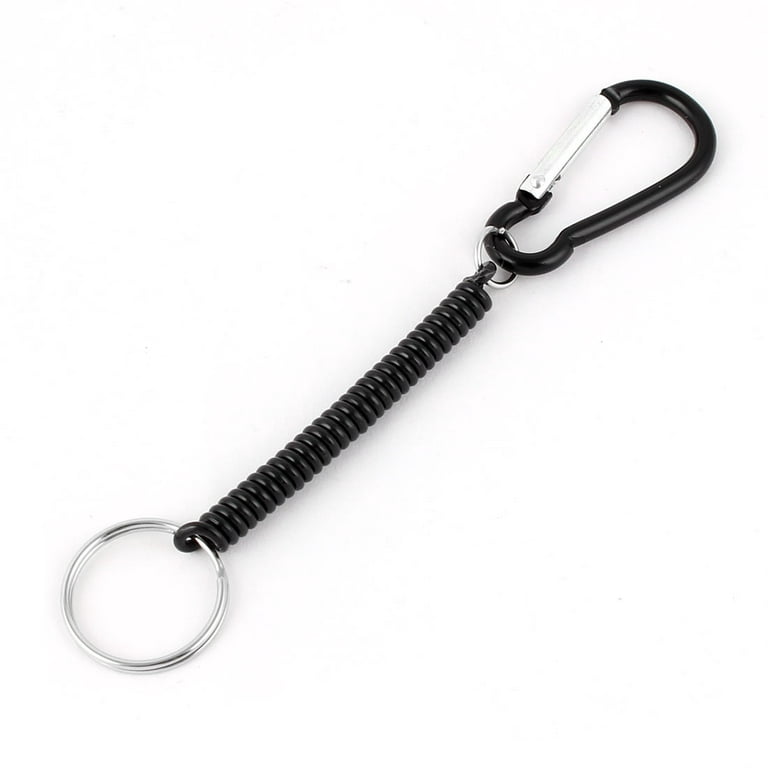 Flexible Key Pointchain With Clip And Spring Coil Cord Theftproof Elastic  Lanyard Key Pointring For Fashionable Key Point Ringers Random From Geroq,  $11.74