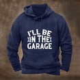 thumbnail image 1 of Styesk Sweatshirts for Men Men's Printed Solid Color Long Sleeve Pocket Hoodies Sweatshirt, 1 of 3