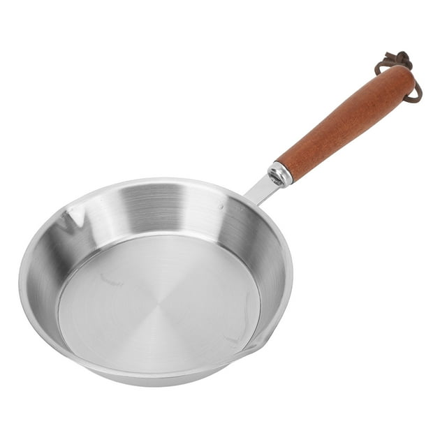 Sartén, sartén de acero inoxidable, sartén antiadherente, sartén para cocina de inducción, rendimiento finamente ajustado