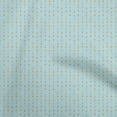 thumbnail image 1 of oneOone Cotton Poplin Light Blue Fabric Arow Sewing Craft Projects Fabric Prints By Yard 56 Inch Wide, 1 of 5